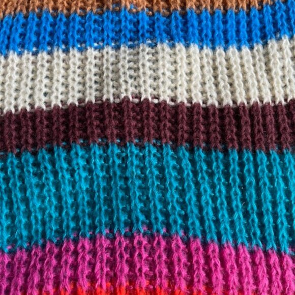 Simons long multicolor scarf. - Picture 2 of 3